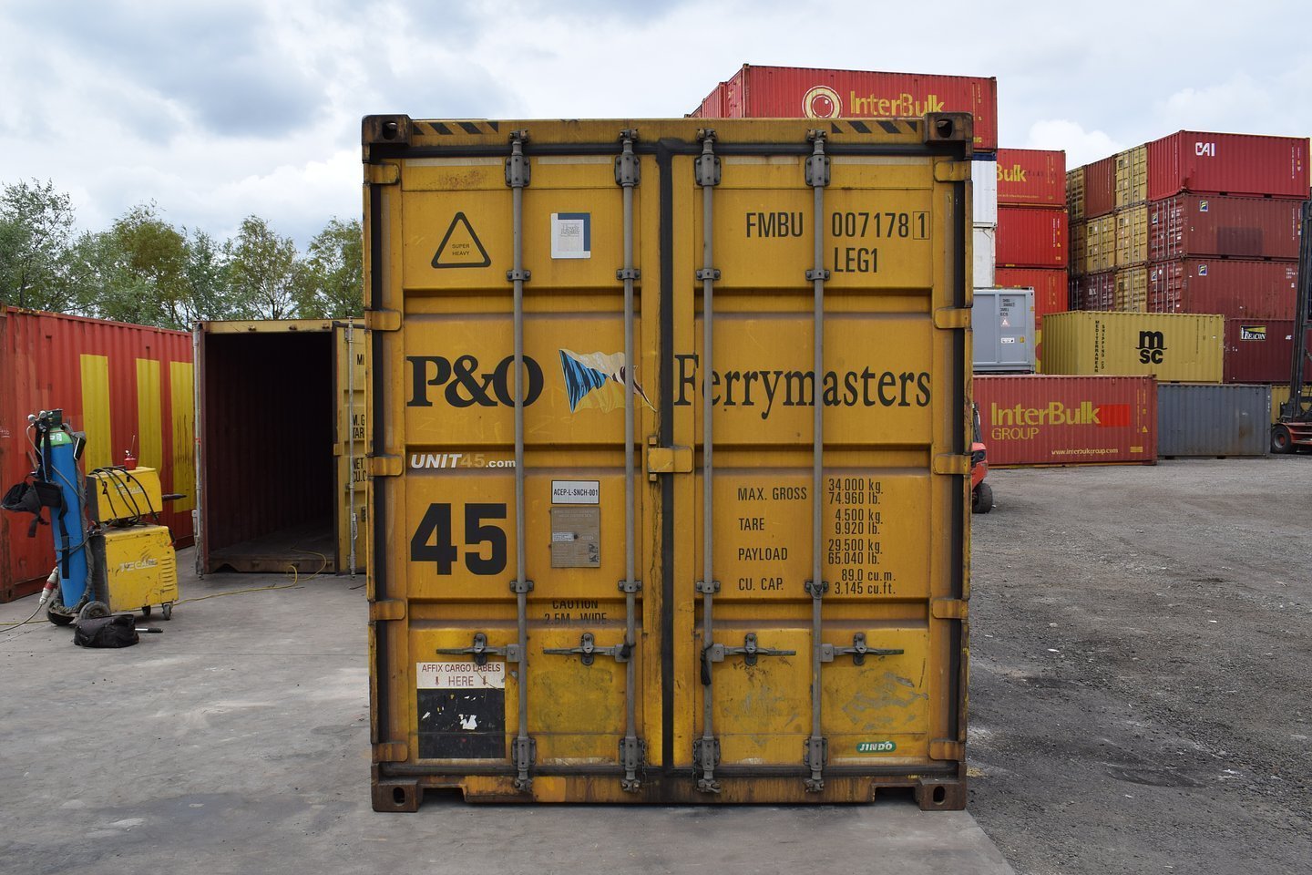 45Ft Hc Shipping Container High Cube Wind And Watertight-Cargo Worthy - Image 4