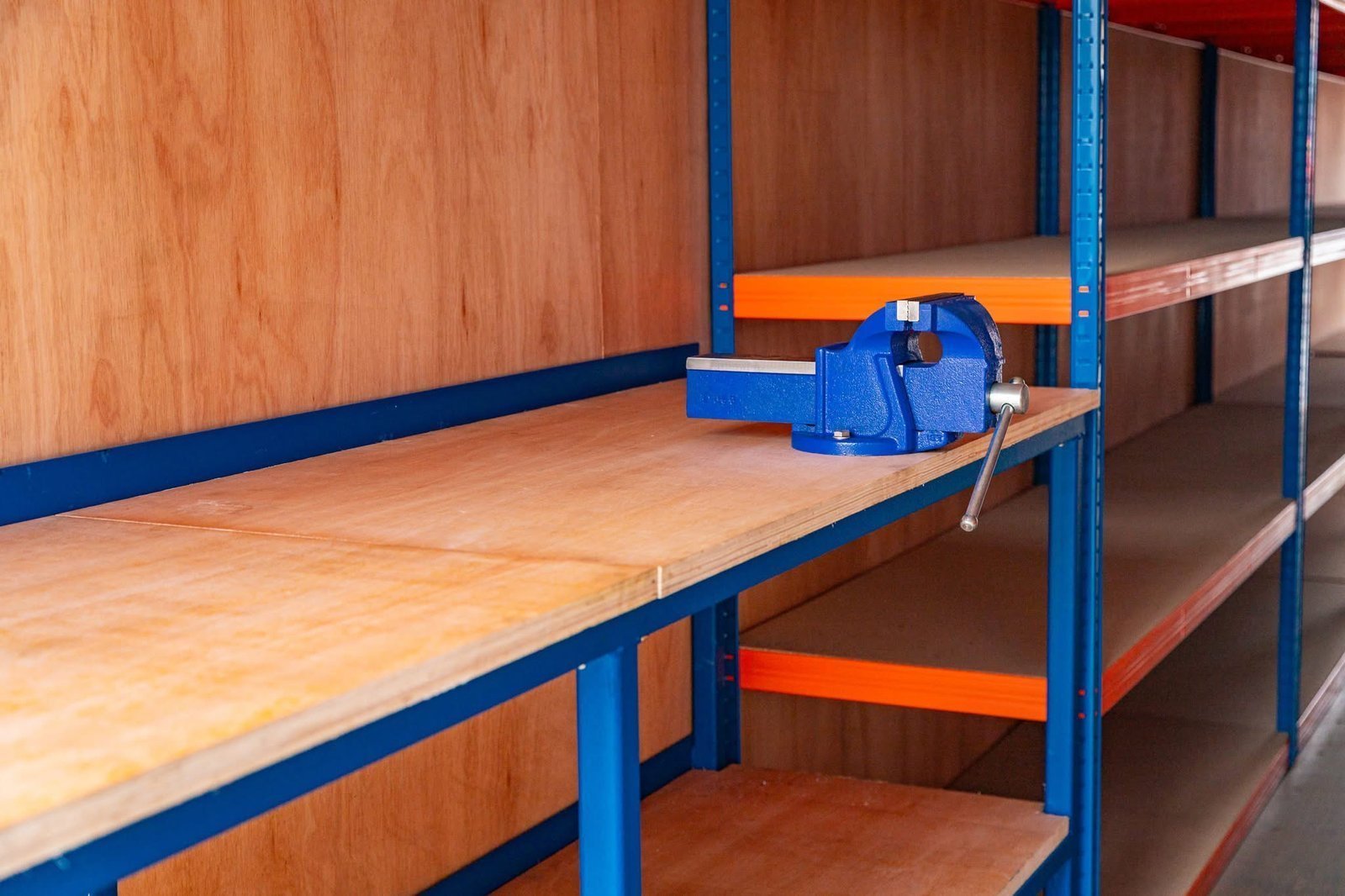 40ft Tunnel Container – Fully Shelved Mobile Workshop - Image 4