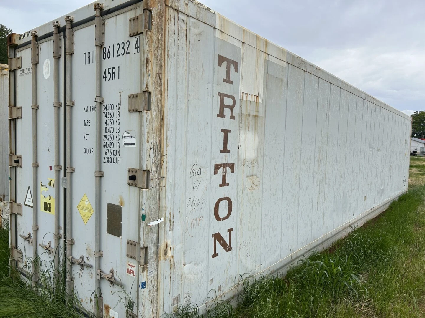 2009 40Ft High Cube Refrigerated Storage Container – CCR18757 - Image 4