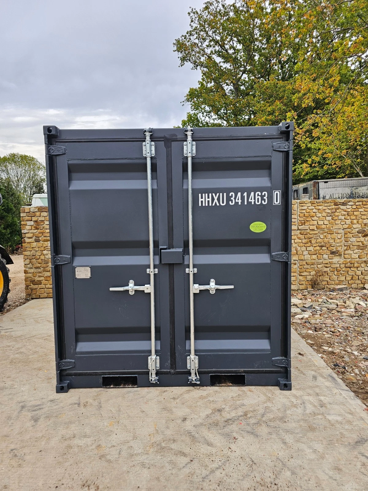 8' Shipping Container Site Safe Lock Up Box Toolbox 8ft Workshop Shed Office - Image 18