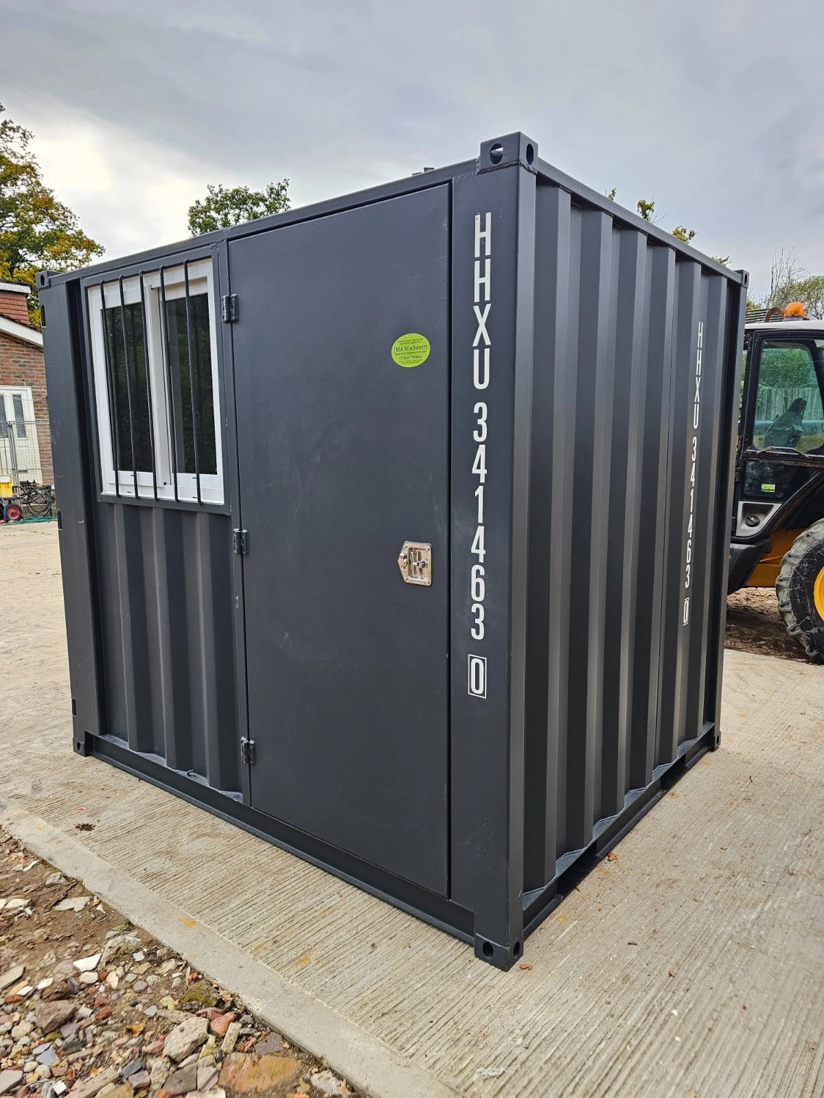 8' Shipping Container Site Safe Lock Up Box Toolbox 8ft Workshop Shed Office - Image 16