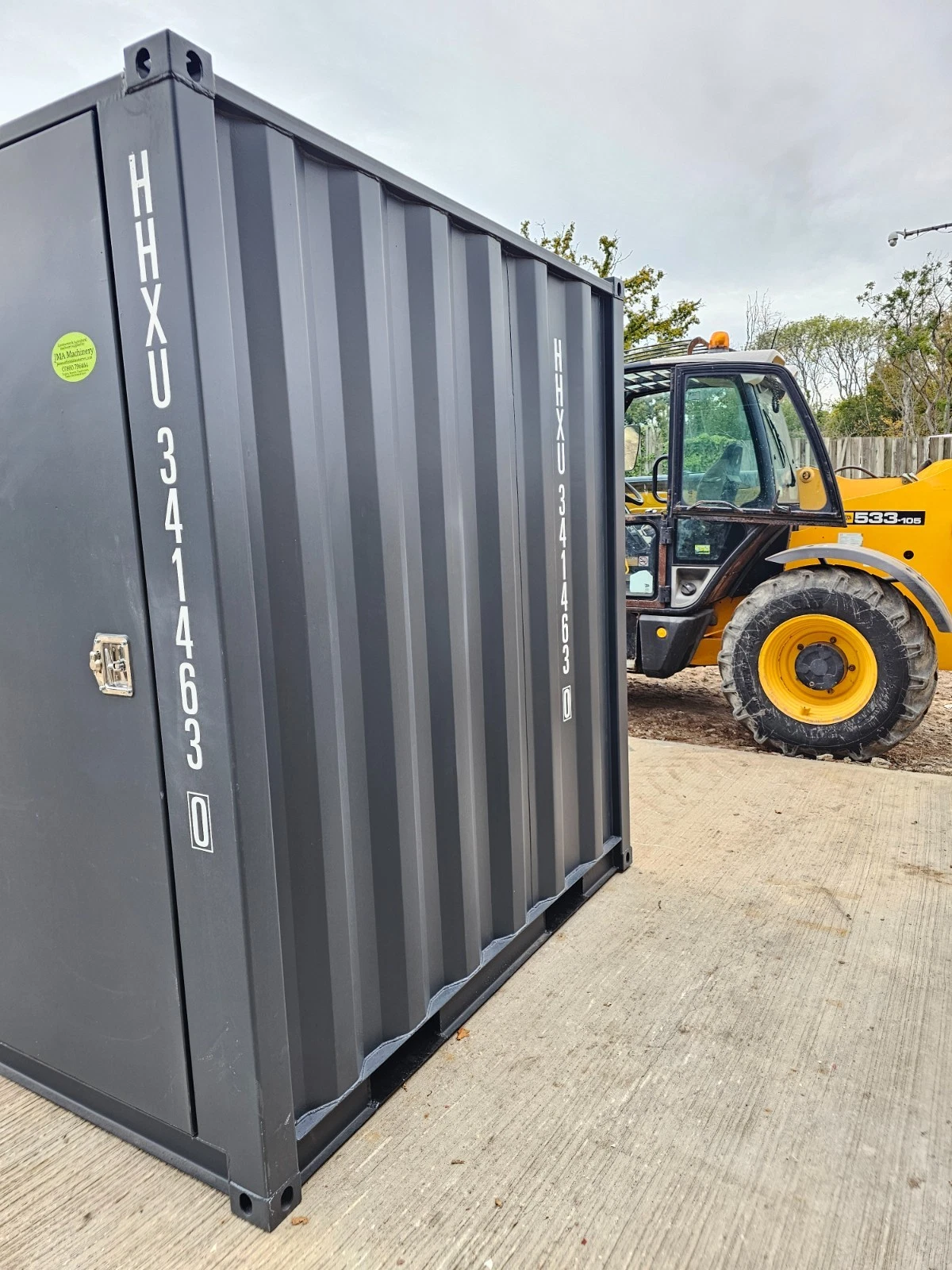 8' Shipping Container Site Safe Lock Up Box Toolbox 8ft Workshop Shed Office - Image 15